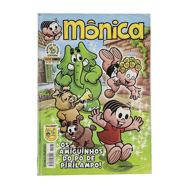 Mônica: Os amiguinhos do pó de pirilampo! - Nº 28