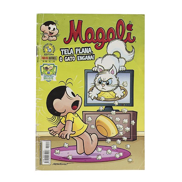 Magali: tela plana, o gato engana! - Nº 90