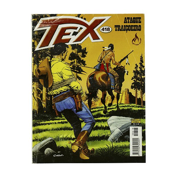 Tex: Ataque traiçoeiro - Nº 418