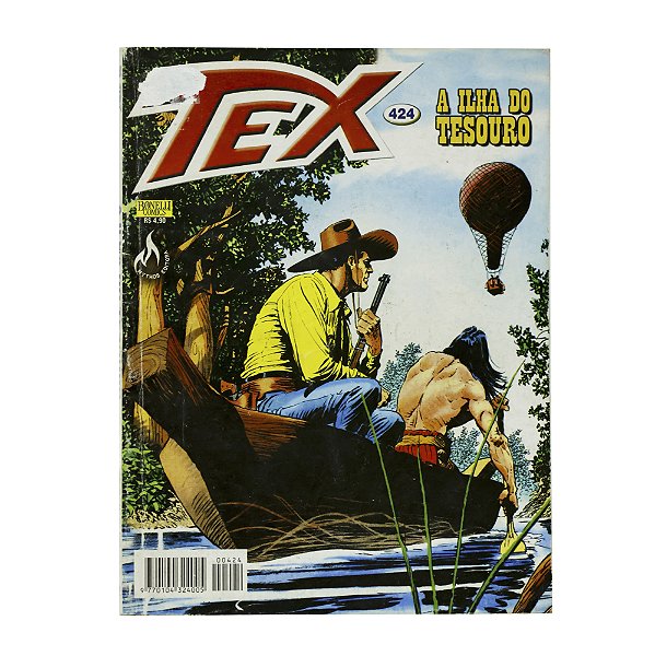 Tex: A ilha do tesouro - Nº 424