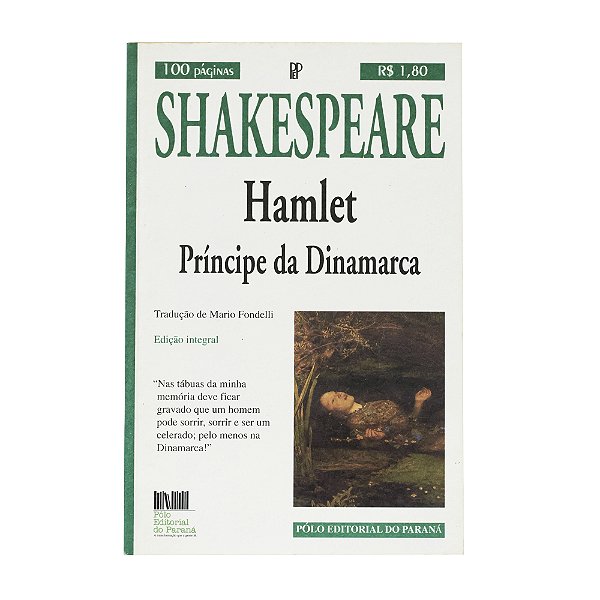 Hamlet: Príncipe da Dinamarca - Shakespeare
