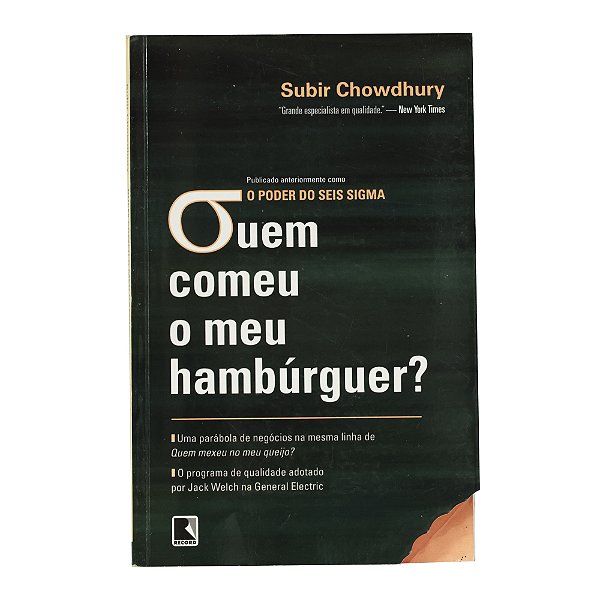 Quem comeu o meu hambúrguer? - Subir Chowdhury