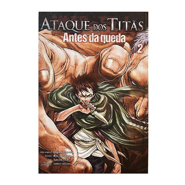 Ataque dos Titãs - Antes da queda - Volume 2 - Hajime Isayama