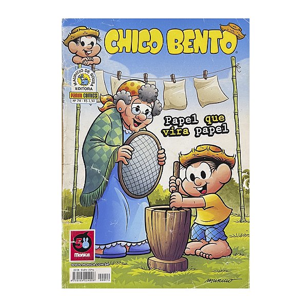 Chico Bento: Papel que vira papel - Nº 74