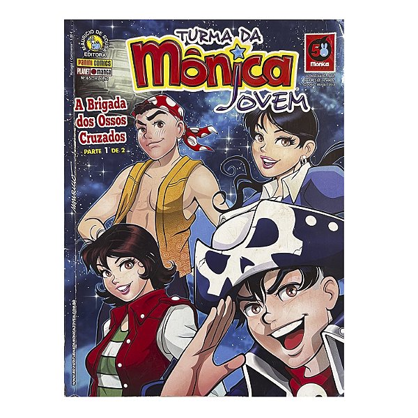 Turma da Mônica Jovem: A brigada dos ossos cruzados - Parte 1 de 2 - Nº 65