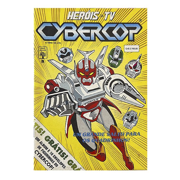 Cybercop: Um grande salto para os quadrinhos! - Nº 8  - Heróis da TV
