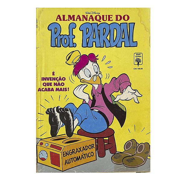 Almanaque do Prof. Pardal: Engraxador automático - Nº 7