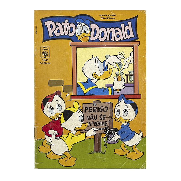 Pato Donald: Perigo não se aproxime - Nº 1941
