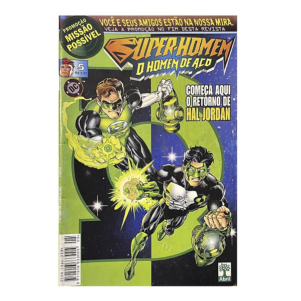 Super-homem: Começa aqui o retorno de Hal Jordan! - Nº 5