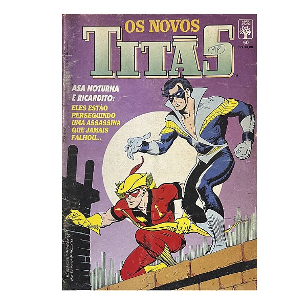 Os novos Titãs: A asa noturna e Ricardito - Nº 50