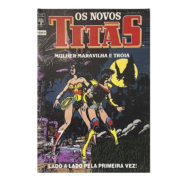 Os novos Titãs: Mulher Maravilha e Tróia - Nº 77