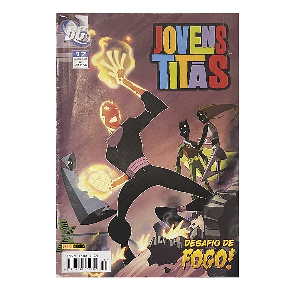Jovens Titãs: Desafio de fogo - Nº 17