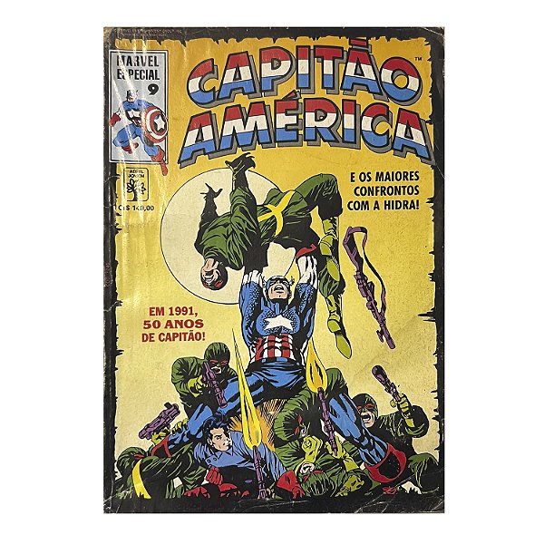 Capitão América: E os maiores confrontos com a hidra - Nº 9