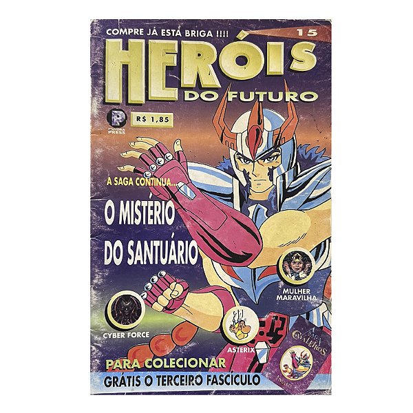 Heróis do futuro: O mistério do santuário - Nº 15