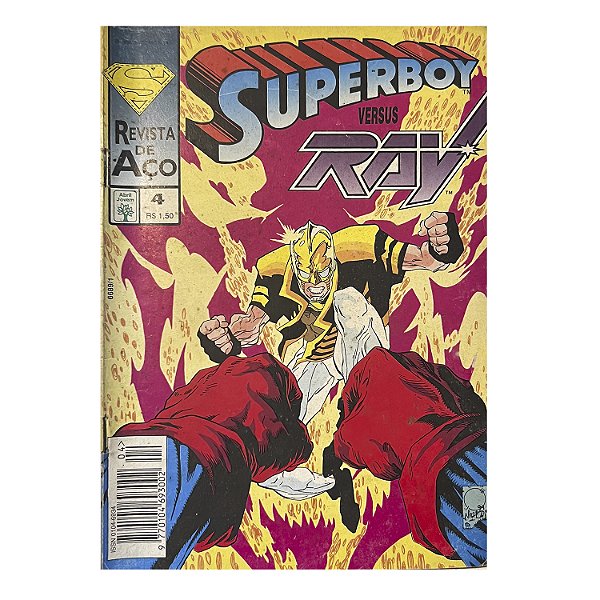 Superboy versus Ray - Nº 4 - Revista de Aço