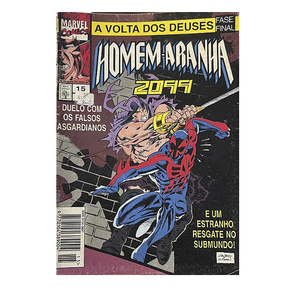 O homem-aranha 2099: Duelo com os falsos asgardianos - Nº 15