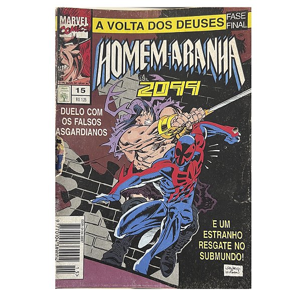 O homem-aranha 2099: Duelo com os falsos asgardianos - Nº 15