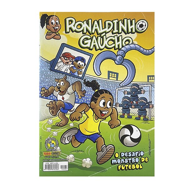 Ronaldinho Gaúcho: O desafio monstro de futebol - Nº 87