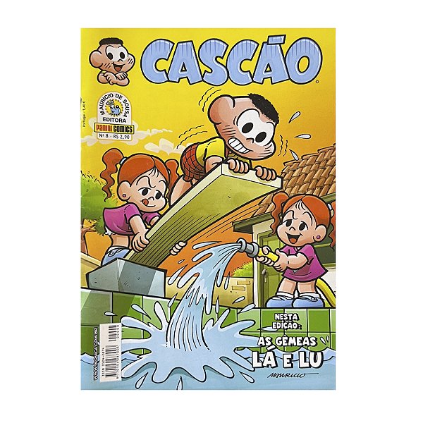 Cascão: As gêmeas Lá e Lu - Nº 8