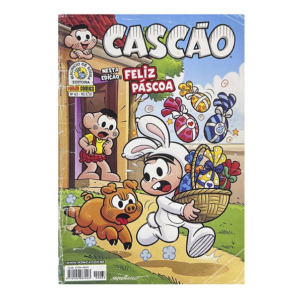 Cascão: Feliz páscoa - Nº 63