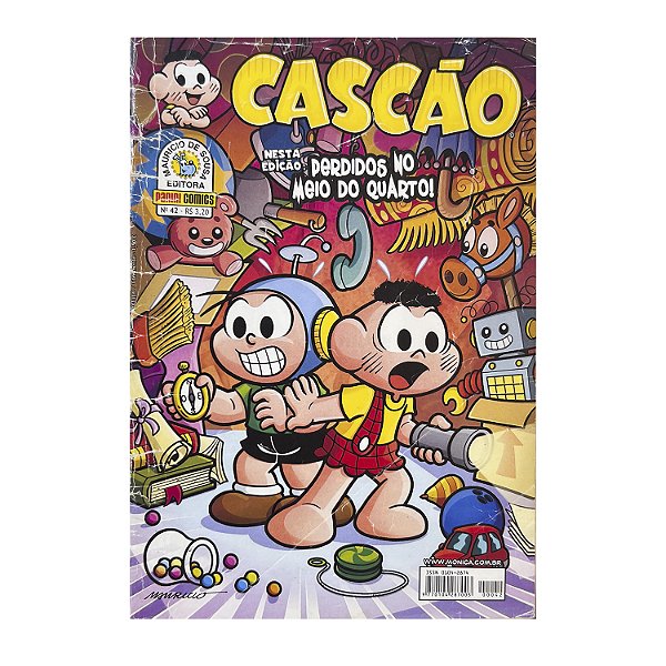 Cascão: Perdidos no meio do quarto! - Nº 42