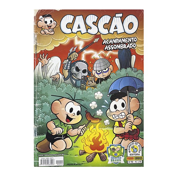 Cascão: Acampamento assombrado - Nº 90