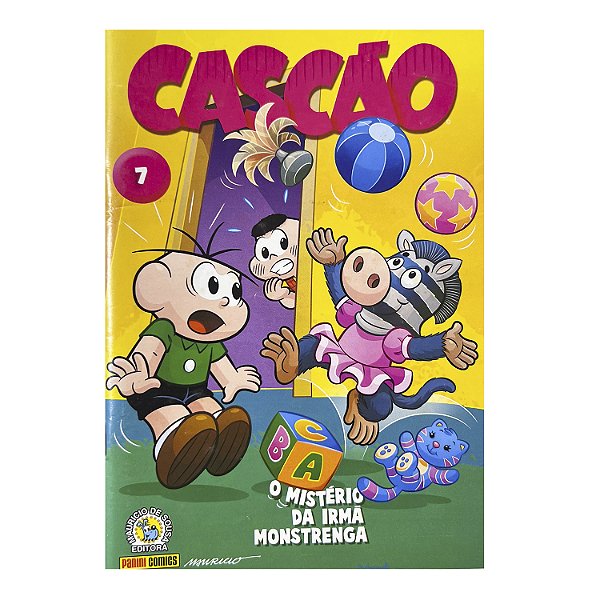 Cascão: O mistério da irmã monstrenga - Nº 7