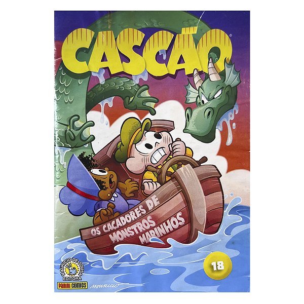 Cascão: Os caçadores de monstros marinhos - Nº 18