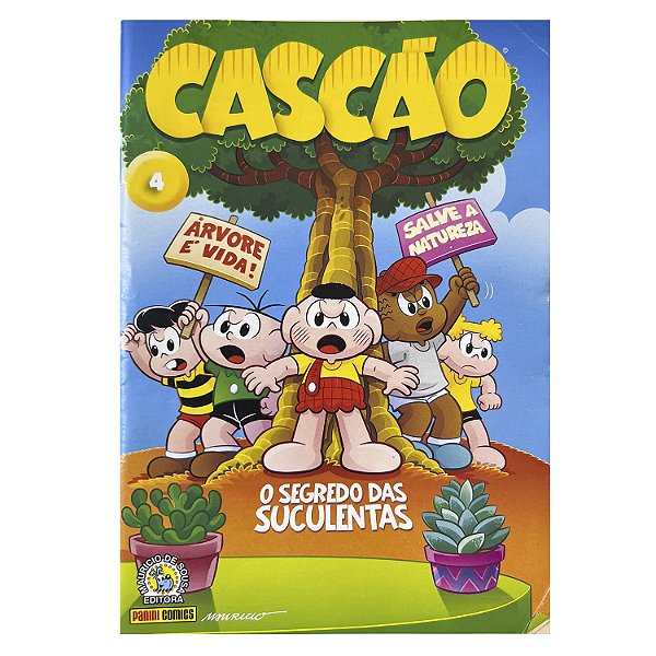 Cascão: O segredo das suculentas - Nº 4