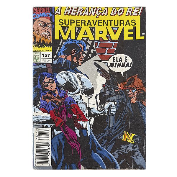 Superaventuras Marvel: A herança do rei - Nº 157