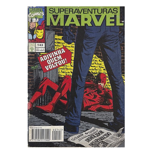 Superaventuras Marvel: Advinha quem voltou! - Nº 143