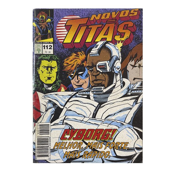 Novos Titãs: Cyborg: Melhor, mais forte, mais rápido! - Nº 112