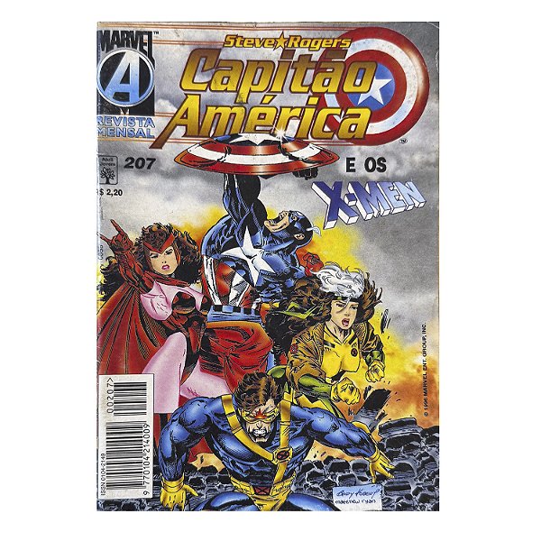 Capitão América e os X-men - Nº 207