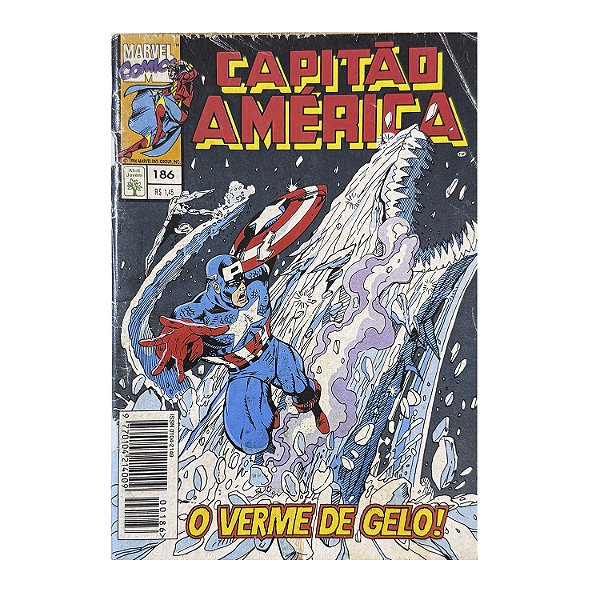 Capitão América: O verme de gelo! - Nº 186