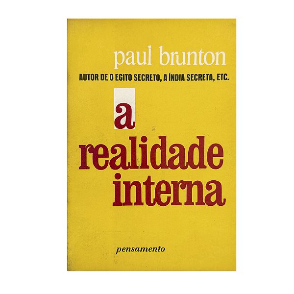 A Realidade Interna - Paul Brunton