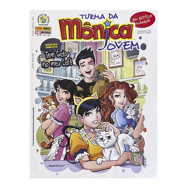Turma da Mônica Jovem: Tem gato no meu café - Nº 53