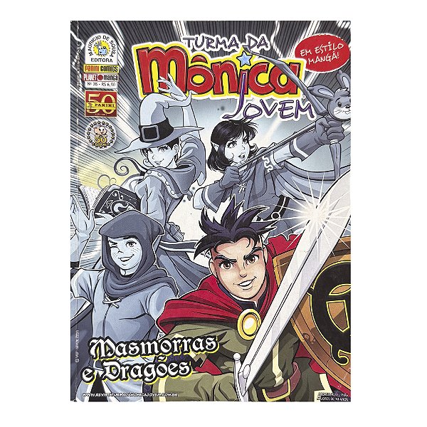 Turma da Mônica Jovem: Masmorras e dragões - Nº 38