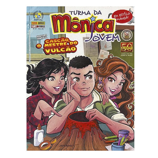 Turma da Mônica Jovem: Cascão, o mestre do vulcão - Nº 41