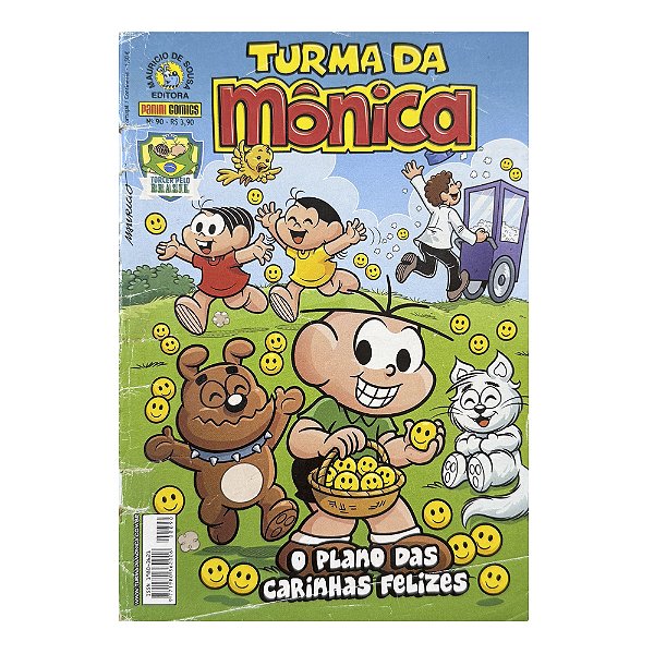 Turma da Mônica: O plano das carinhas felizes - Nº 90
