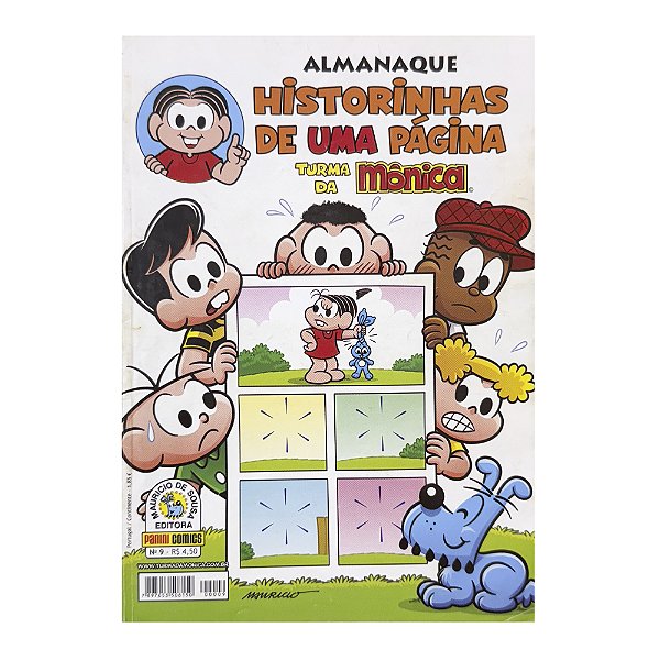 Almanaque Histórinhas de uma página Turma da Mônica - Nº 9