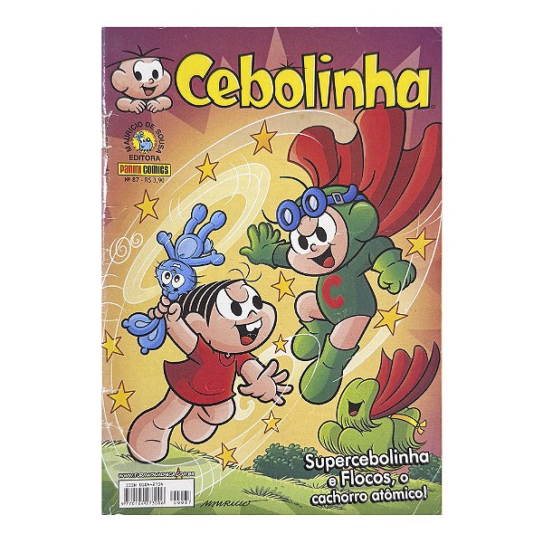 Cebolinha: Supercebolinha e flocos, o cachorro atômico! - Nº 87