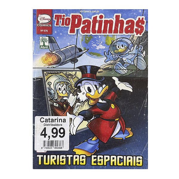 Tio Patinhas: Turistas espaciais - Nº 576