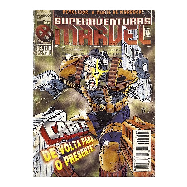 Superaventuras Marvel: Cable de volta para o presente! - Nº 168