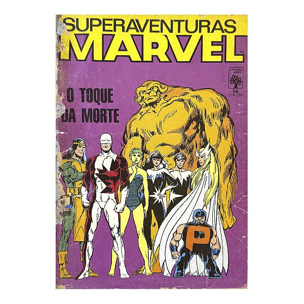 Superaventuras Marvel: O toque da morte! - Nº 54
