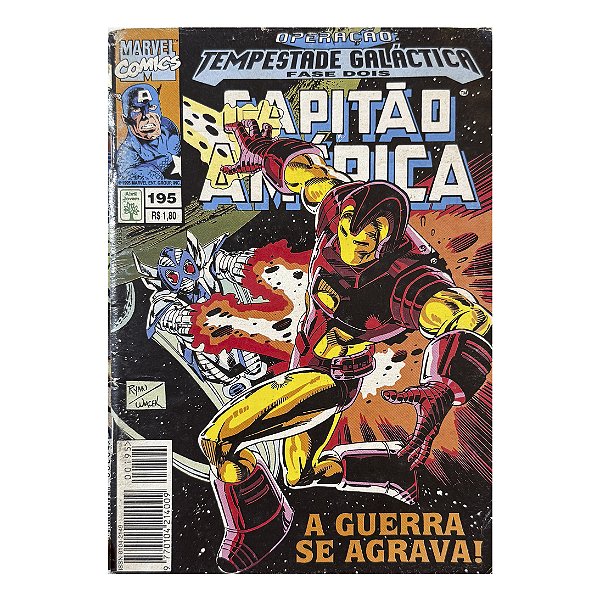 Capitão América: A guerra se agrava! - Nº 195