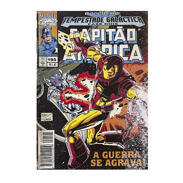 Capitão América: A guerra se agrava! - Nº 195