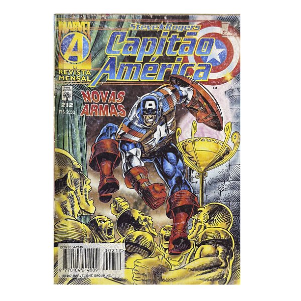 Capitão América: Novas armas - Nº 212