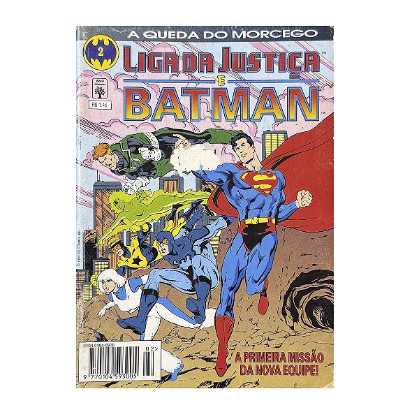 Liga da Justiça e Batman: A primeira missão da nova equipe! - Nº 2