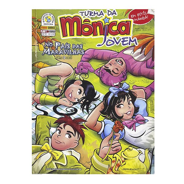 Turma da Mônica Jovem: No país das maravilhas (Parte 2 de 2) - Nº 22