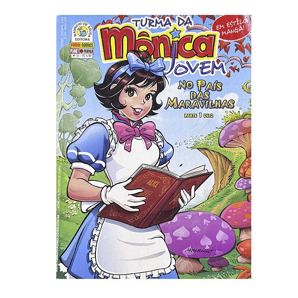 Turma da Mônica Jovem: No país das maravilhas (Parte 1 de 2) - Nº 21